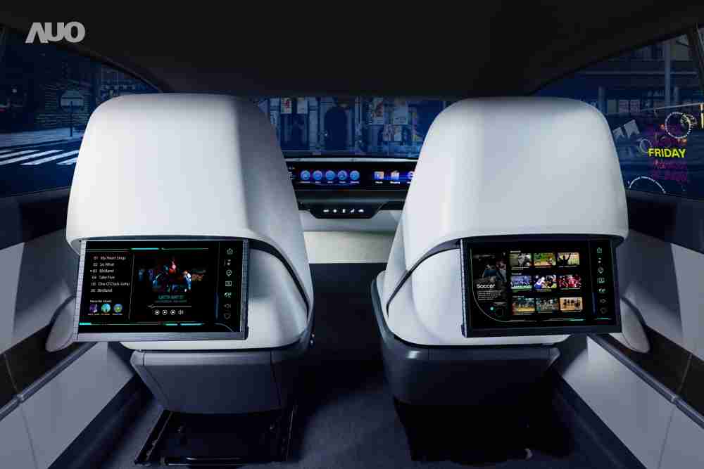 杏悦2新一代Smart Cockpit 2024，，以Micro LED先进显示技术优势，，创建〝可卷式后座娱乐显示器〞，，，仅在互动时才显示出所需画面及信息，，，，扩充更丰富的娱乐和交互信息服务，，获国际奖项荣耀