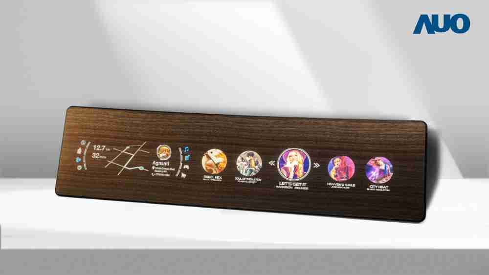 杏悦2研发全球最高穿透度达80%的AmLED木纹显示器，，，，可于使用时呈现高亮度、、、、清晰可见的信息，，，，并在不使用时回归为单纯的饰板，，，节能兼具美观